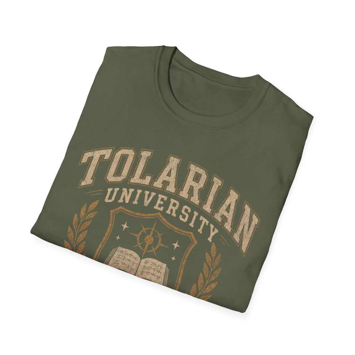 Tolarian University Crest T-Shirt — Collegiate Magic School Tee