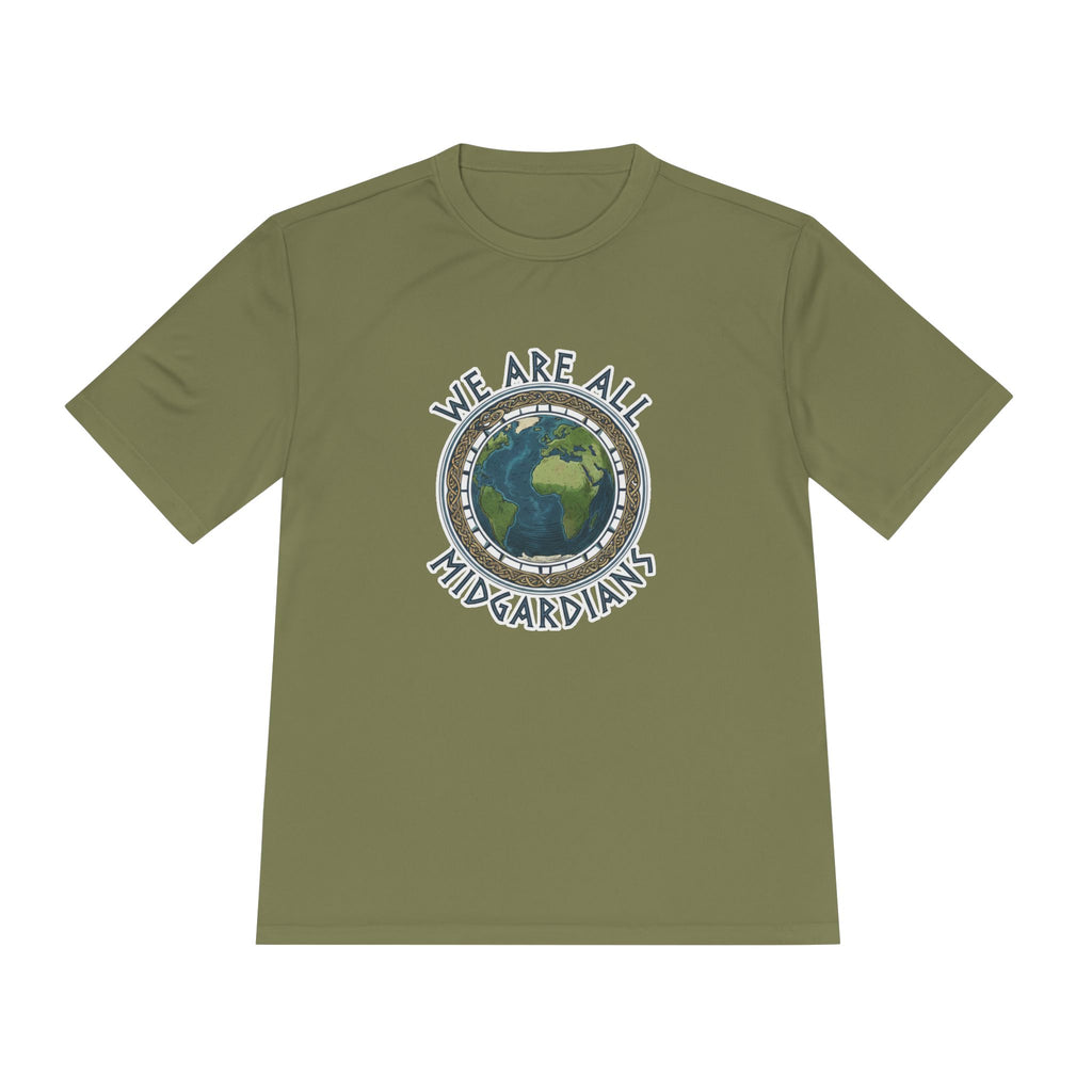 We Are All Midgardians t-shirt | Moisture-wicking tee