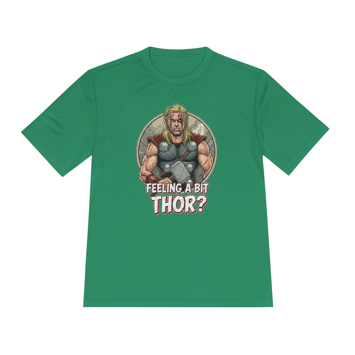 Feeling A Bit Thor? tee | Thor is Sore and Beat Up illustration