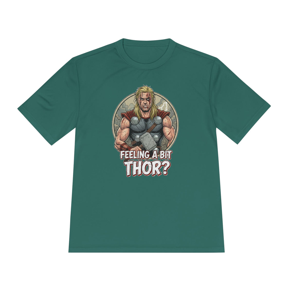 Feeling A Bit Thor? tee | Thor is Sore and Beat Up illustration