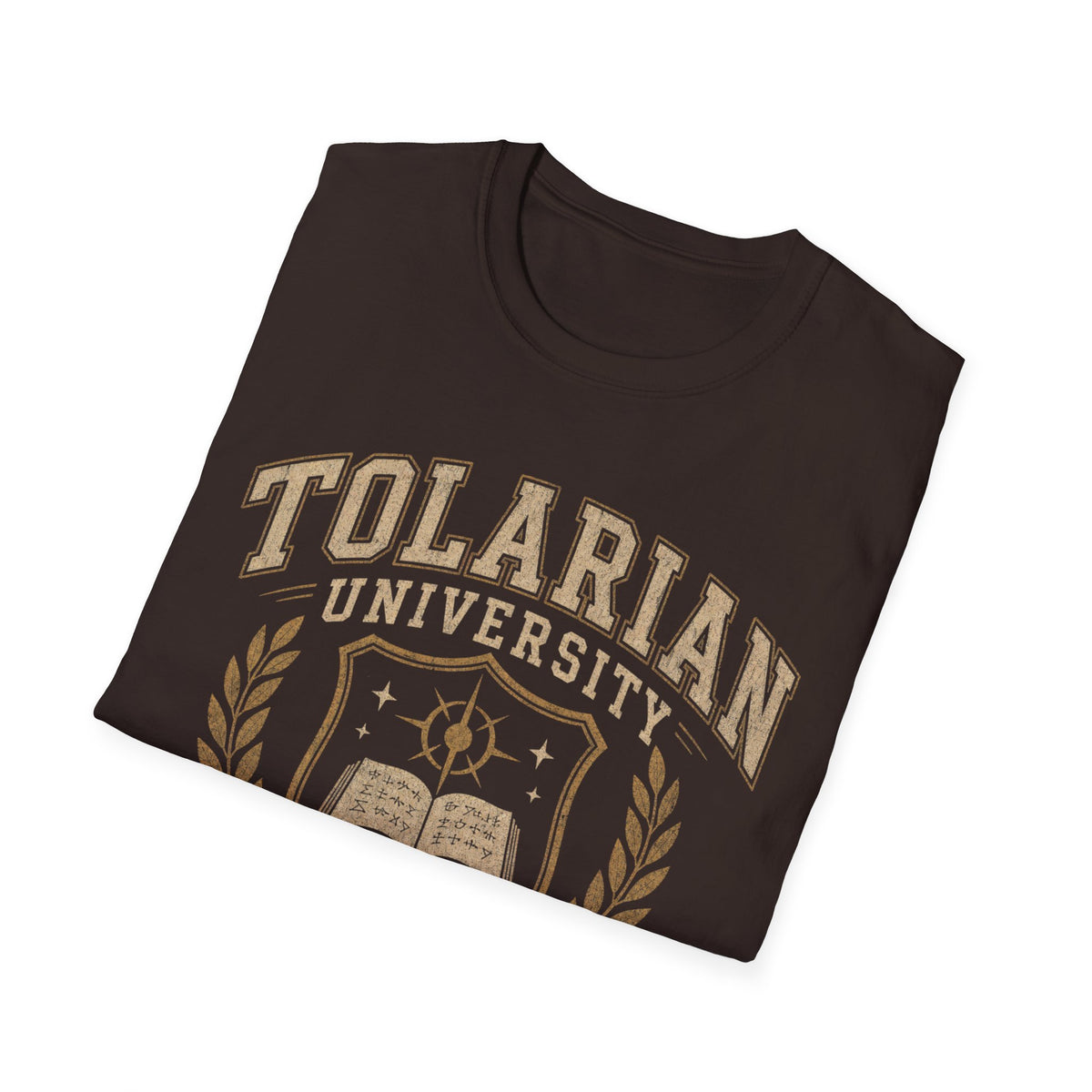 Tolarian University Crest T-Shirt — Collegiate Magic School Tee