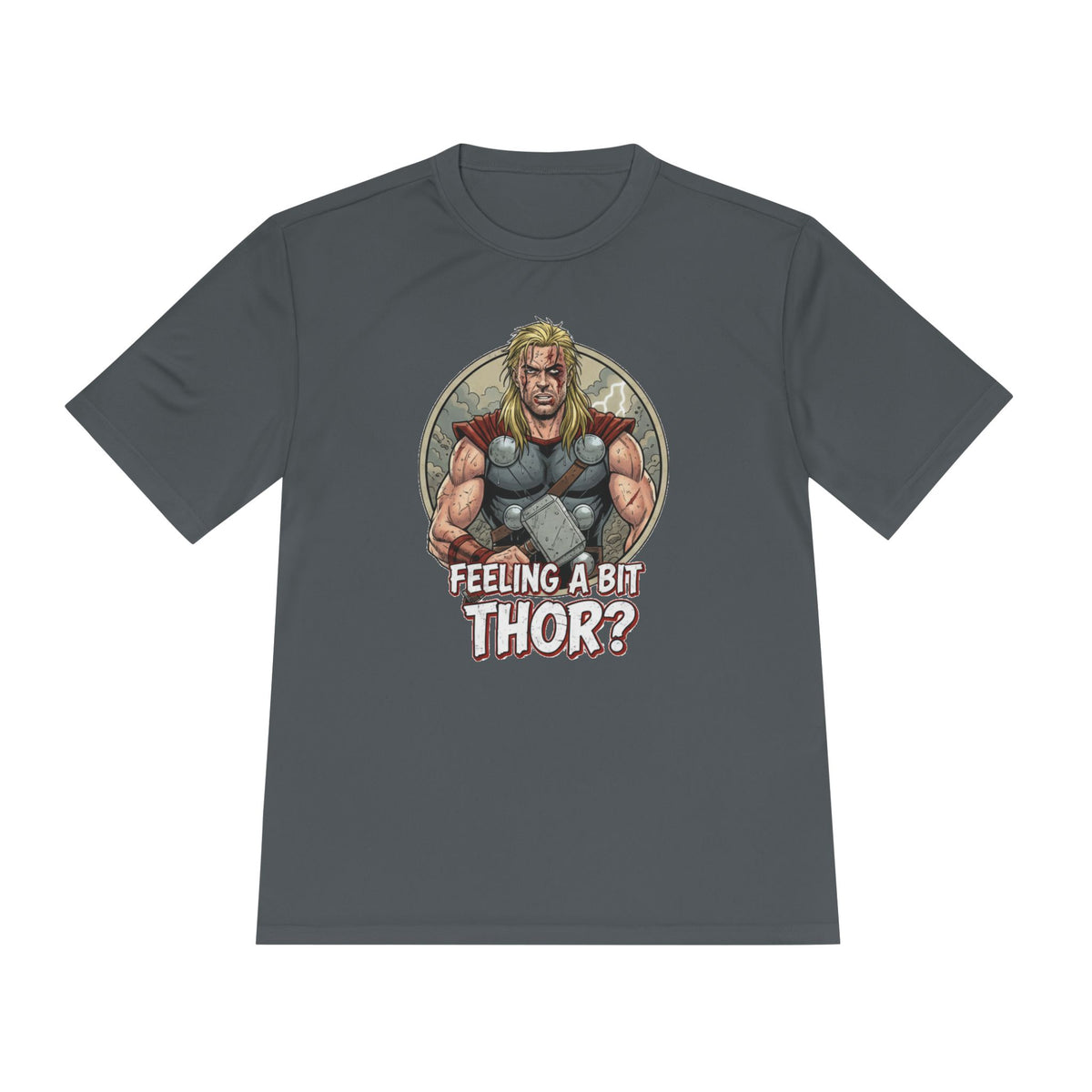 Feeling A Bit Thor? tee | Thor is Sore and Beat Up illustration