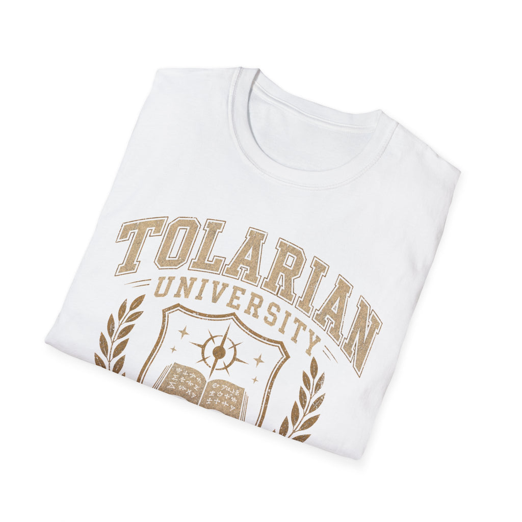 Tolarian University Crest T-Shirt — Collegiate Magic School Tee