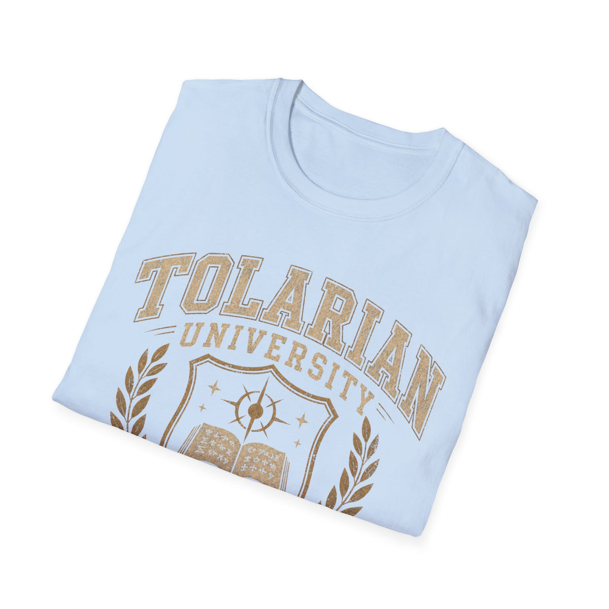 Tolarian University Crest T-Shirt — Collegiate Magic School Tee