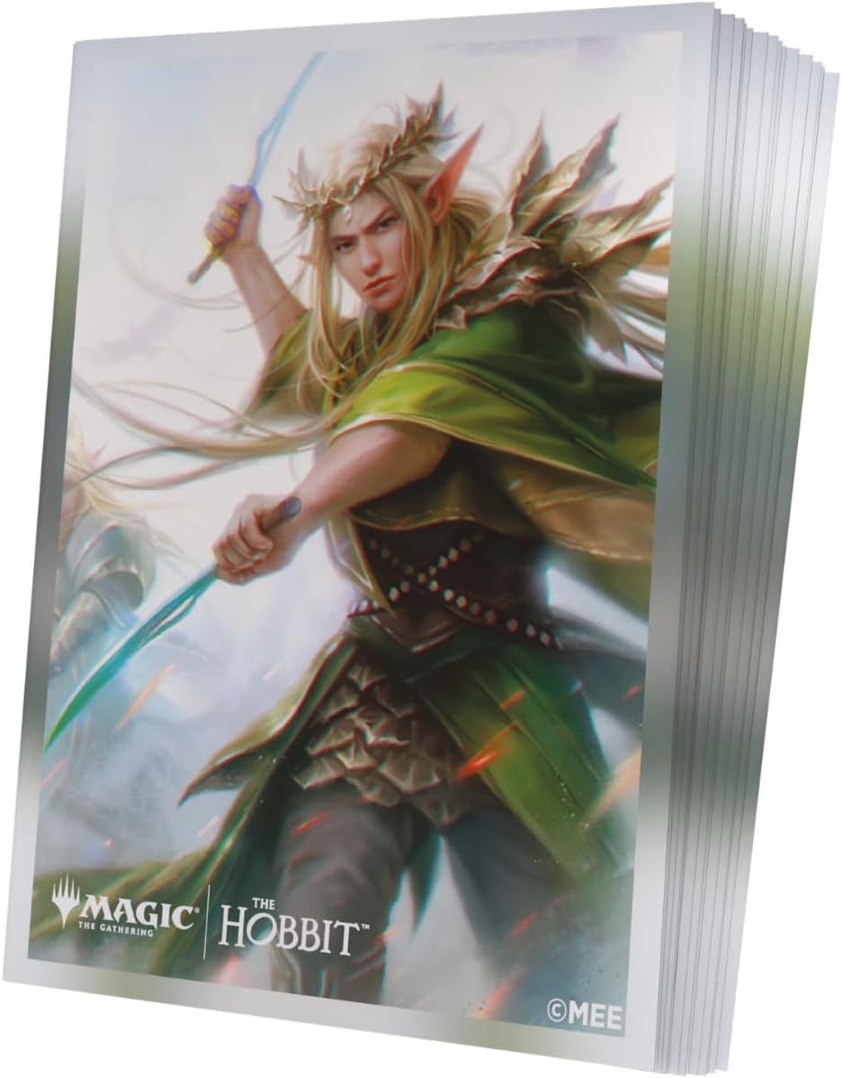 Magic The Gathering The Hobbit Premium Art Sleeves Thranduil Sindarin Liege