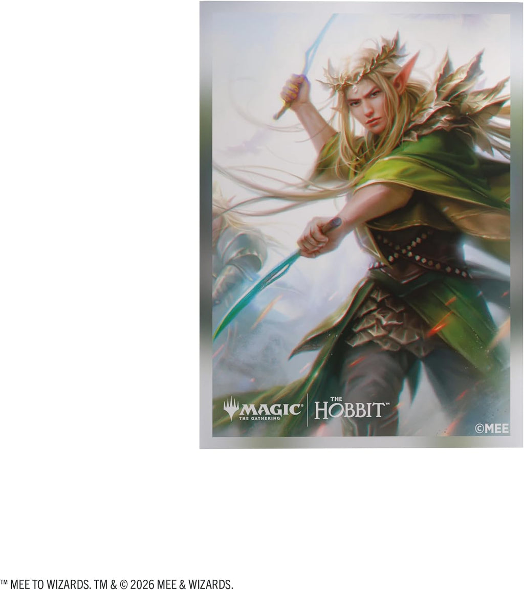 Magic The Gathering The Hobbit Premium Art Sleeves Thranduil Sindarin Liege