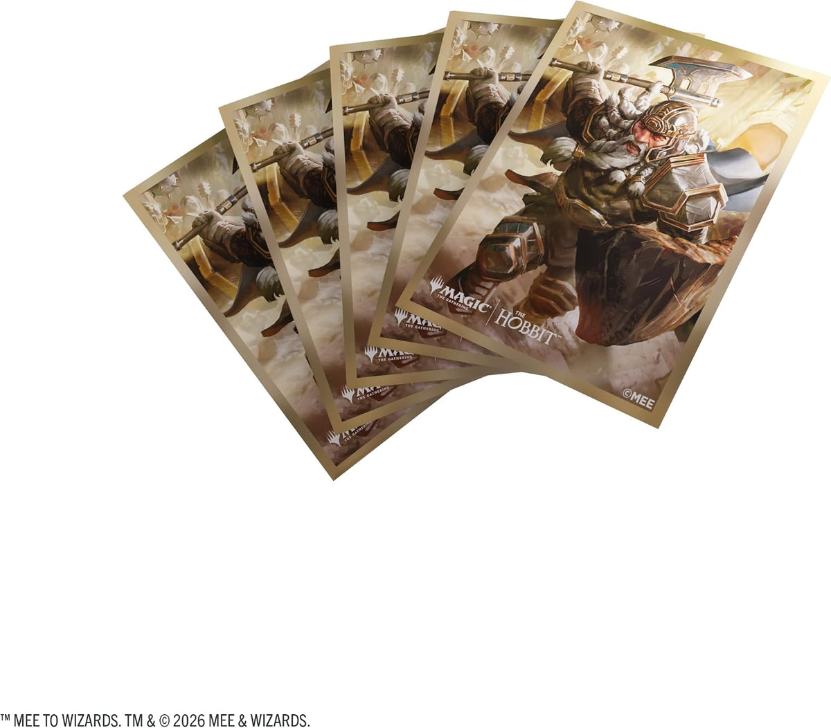 Magic: The Gathering The Hobbit Premium Art Sleeves - Thorin, Mountain-King
