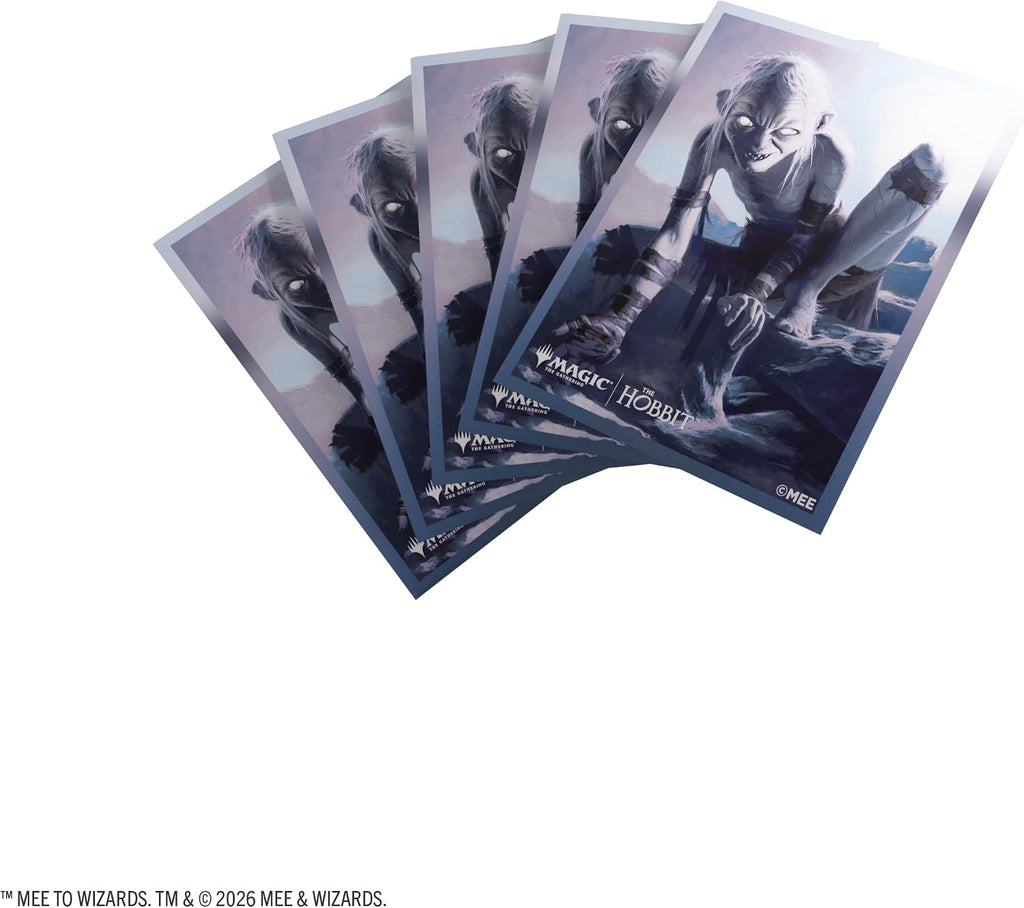 Magic: The Gathering The Hobbit Premium Art Sleeves - Gollum, Riddle Master