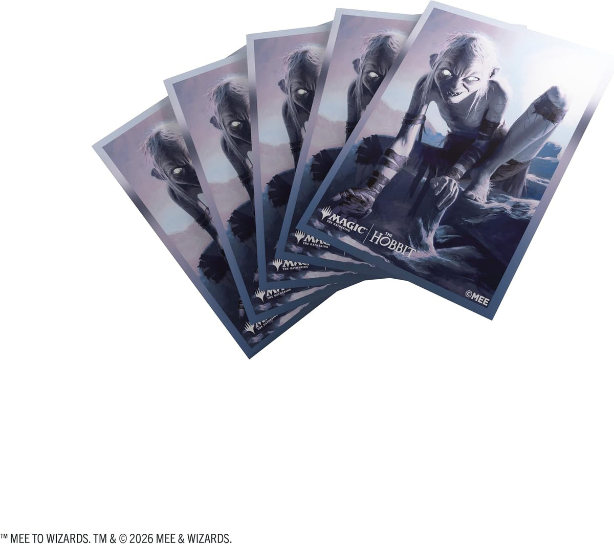 Magic: The Gathering The Hobbit Premium Art Sleeves - Gollum, Riddle Master