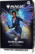 Magic: The Gathering Foundations Commander Deck - Calling All Angels | 100-Card Deck + Accessories