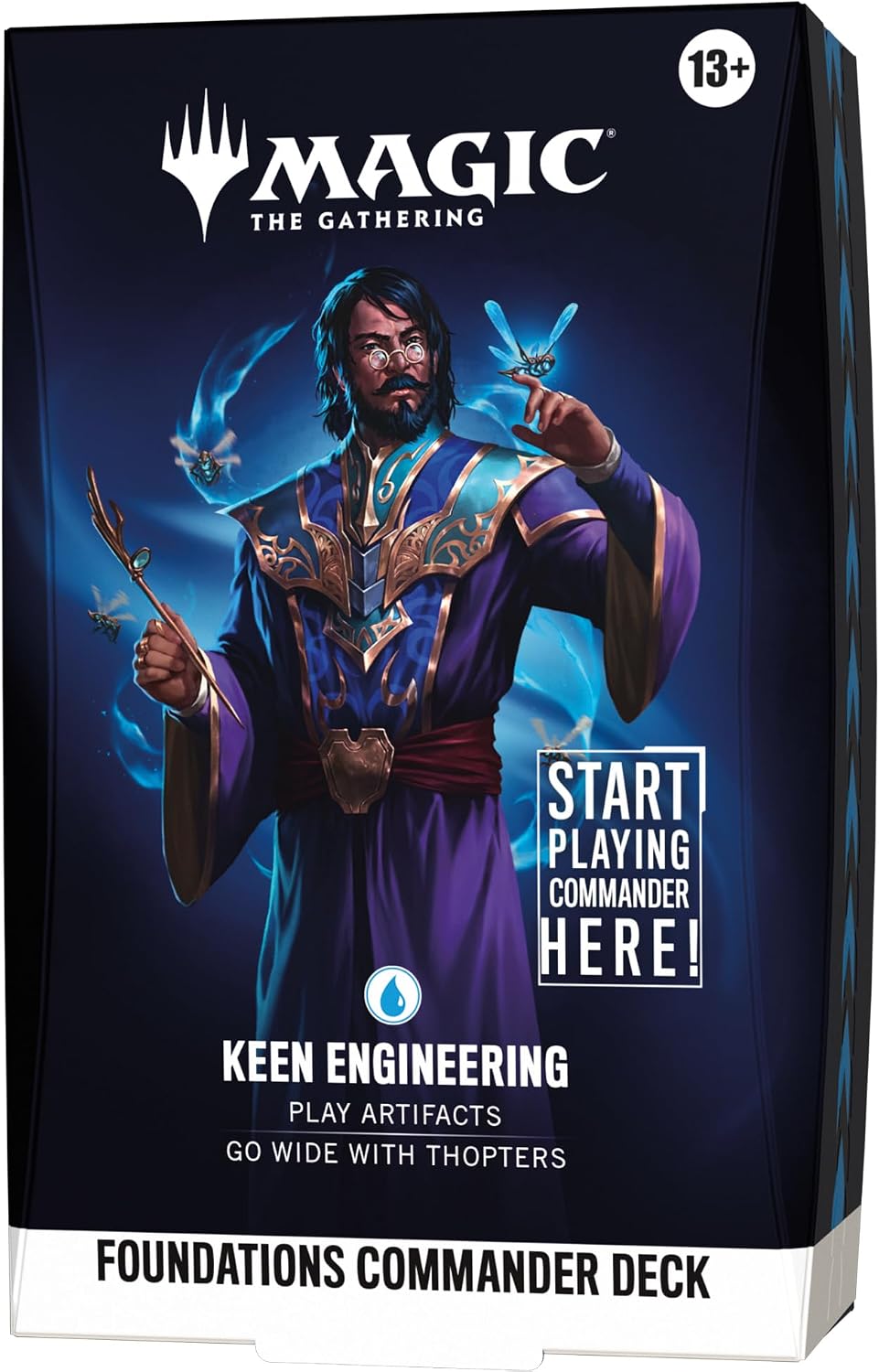 Magic: The Gathering Foundations Commander Deck - Keen Engineering | 100-Card Deck + Accessories
