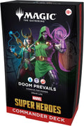 Magic: The Gathering | Marvel Super Heroes Commander Deck - Doom Prevails (100-Card Deck + Accessories)