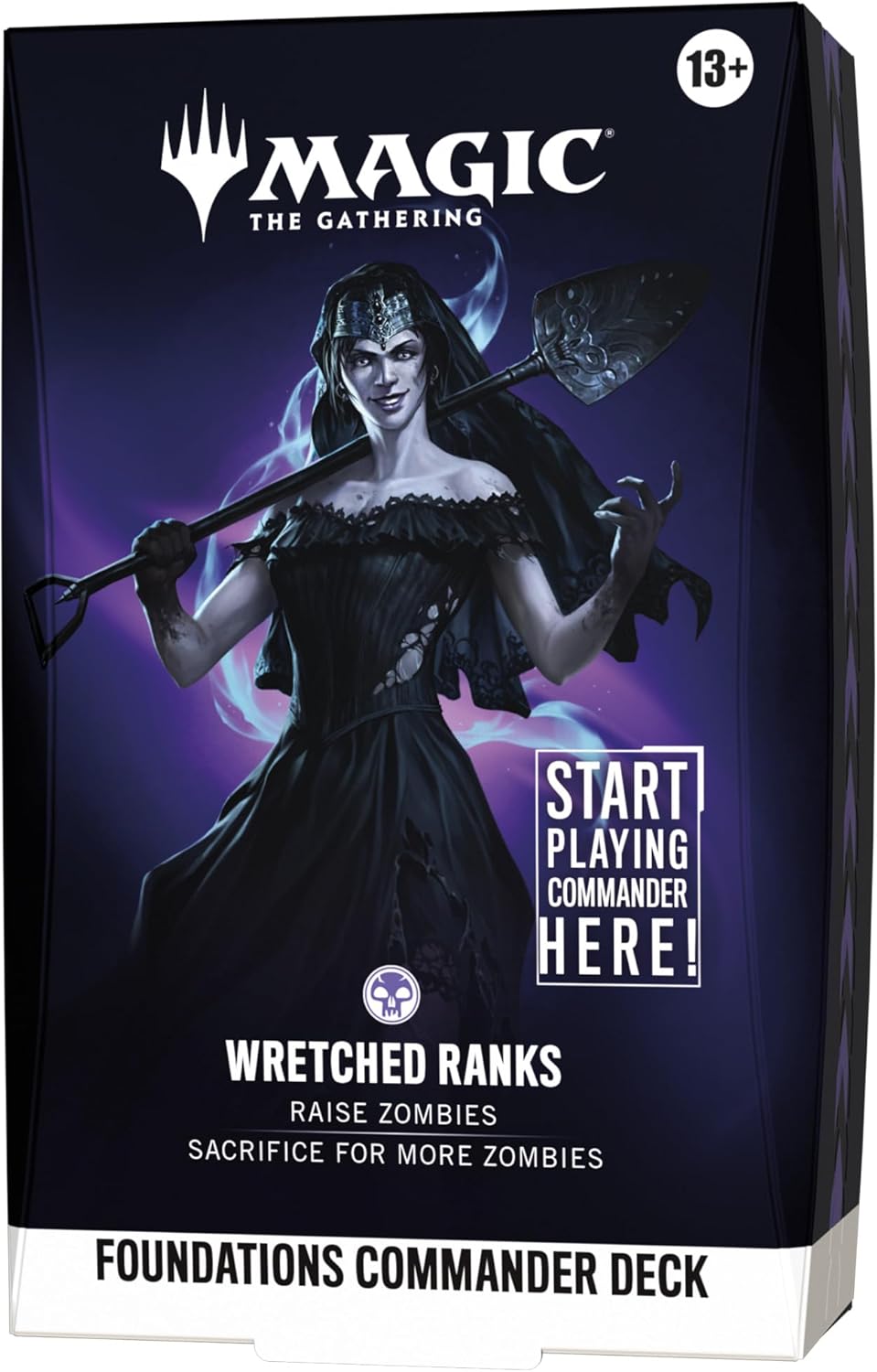 Magic: The Gathering Foundations Commander Deck - Wretched Ranks | 100-Card Deck + Accessories