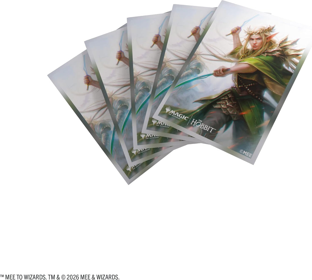 Magic The Gathering The Hobbit Premium Art Sleeves Thranduil Sindarin Liege