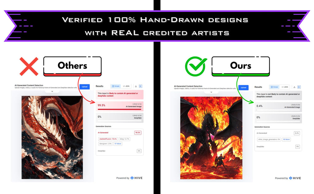 (Fractured Mage) 100% Hand-Drawn 100ct Textured Matte TCG/MTG Card Art Sleeves by Realm Guard