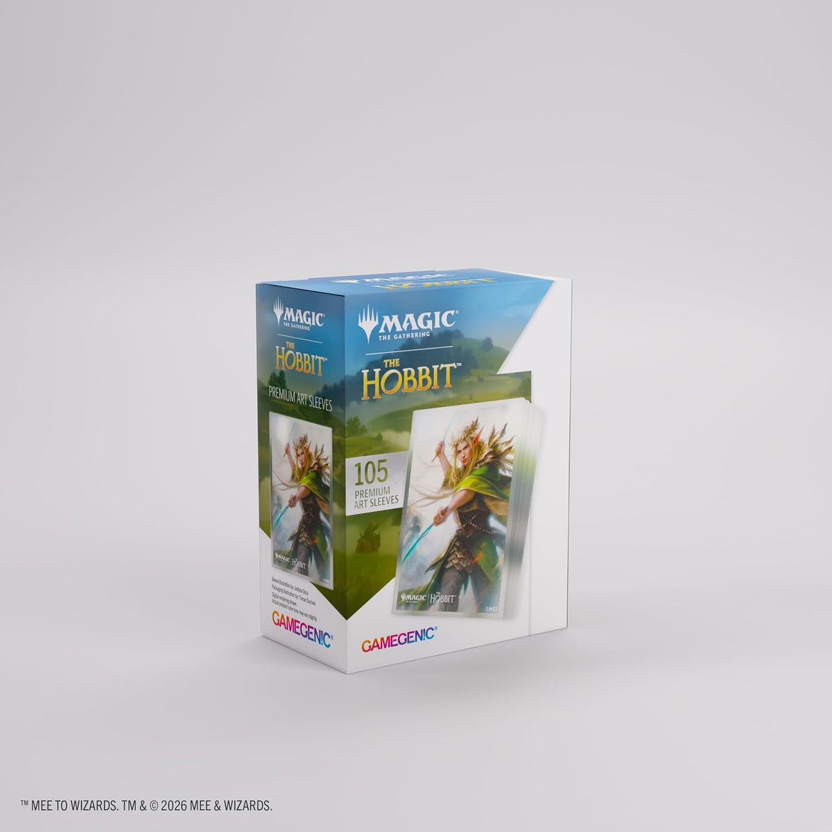 Magic The Gathering The Hobbit Premium Art Sleeves Thranduil Sindarin Liege