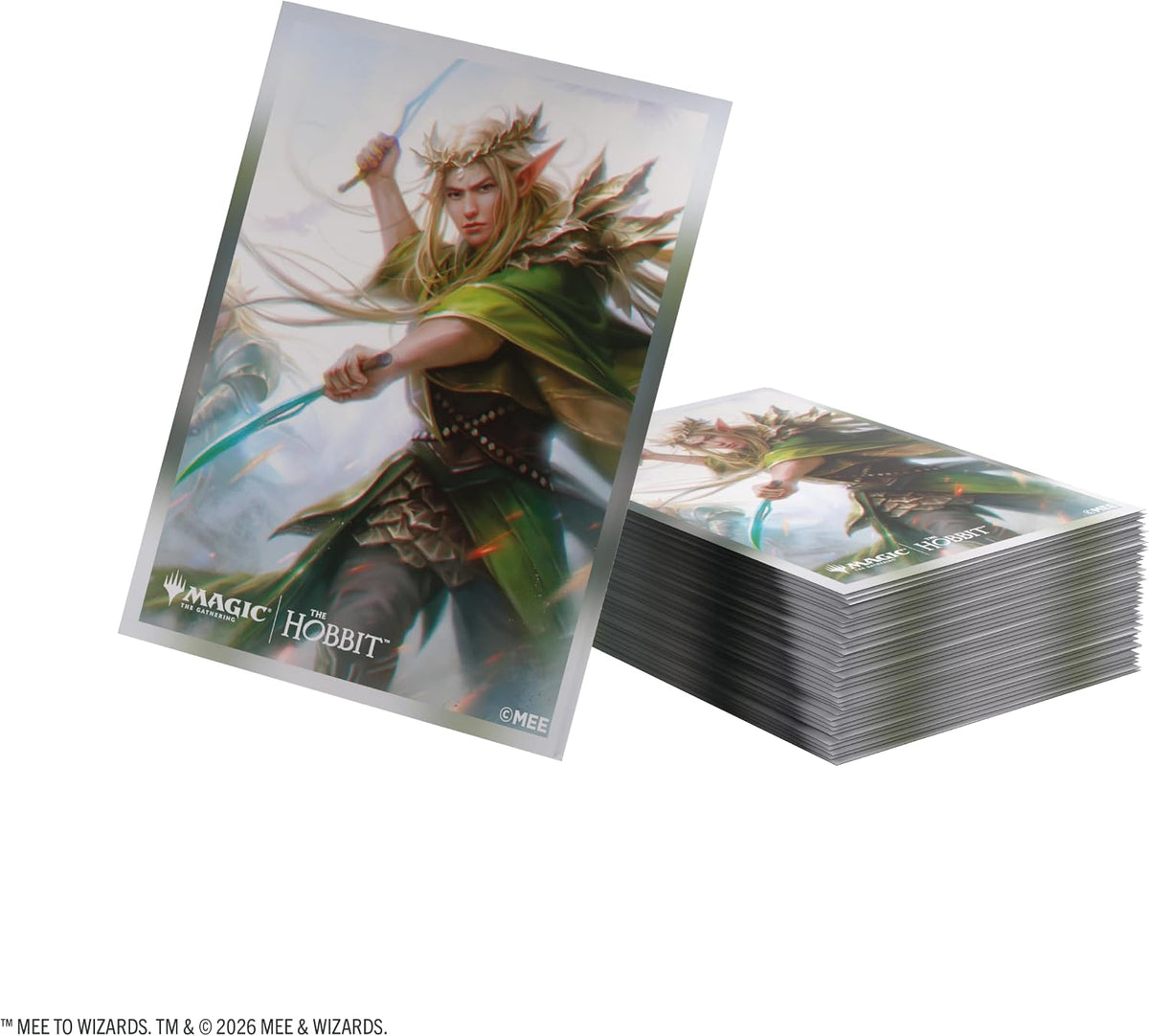 Magic The Gathering The Hobbit Premium Art Sleeves Thranduil Sindarin Liege