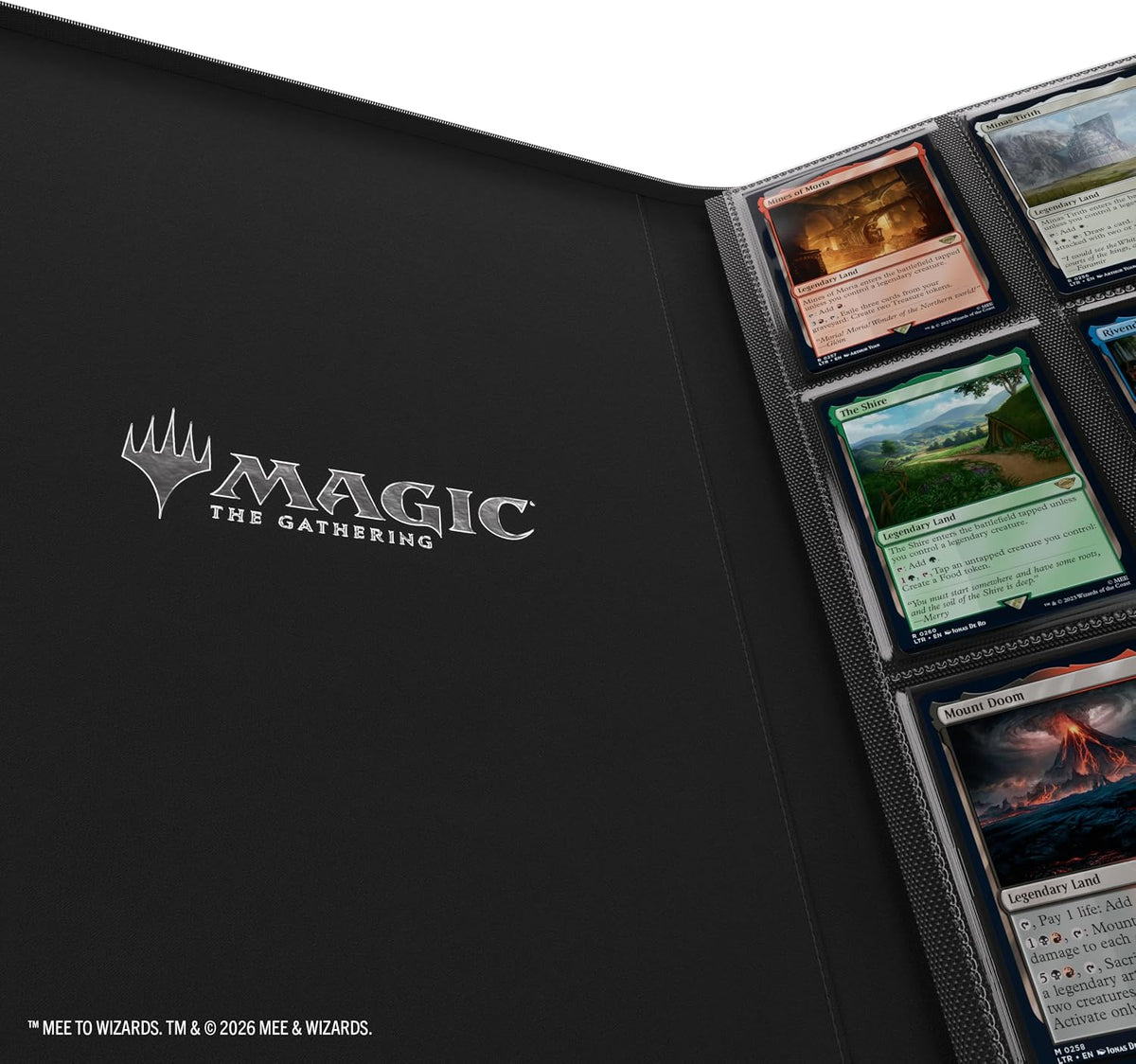 Magic: The Gathering The Hobbit Zip-Up Album 18-Pocket - Gleaming Splendor