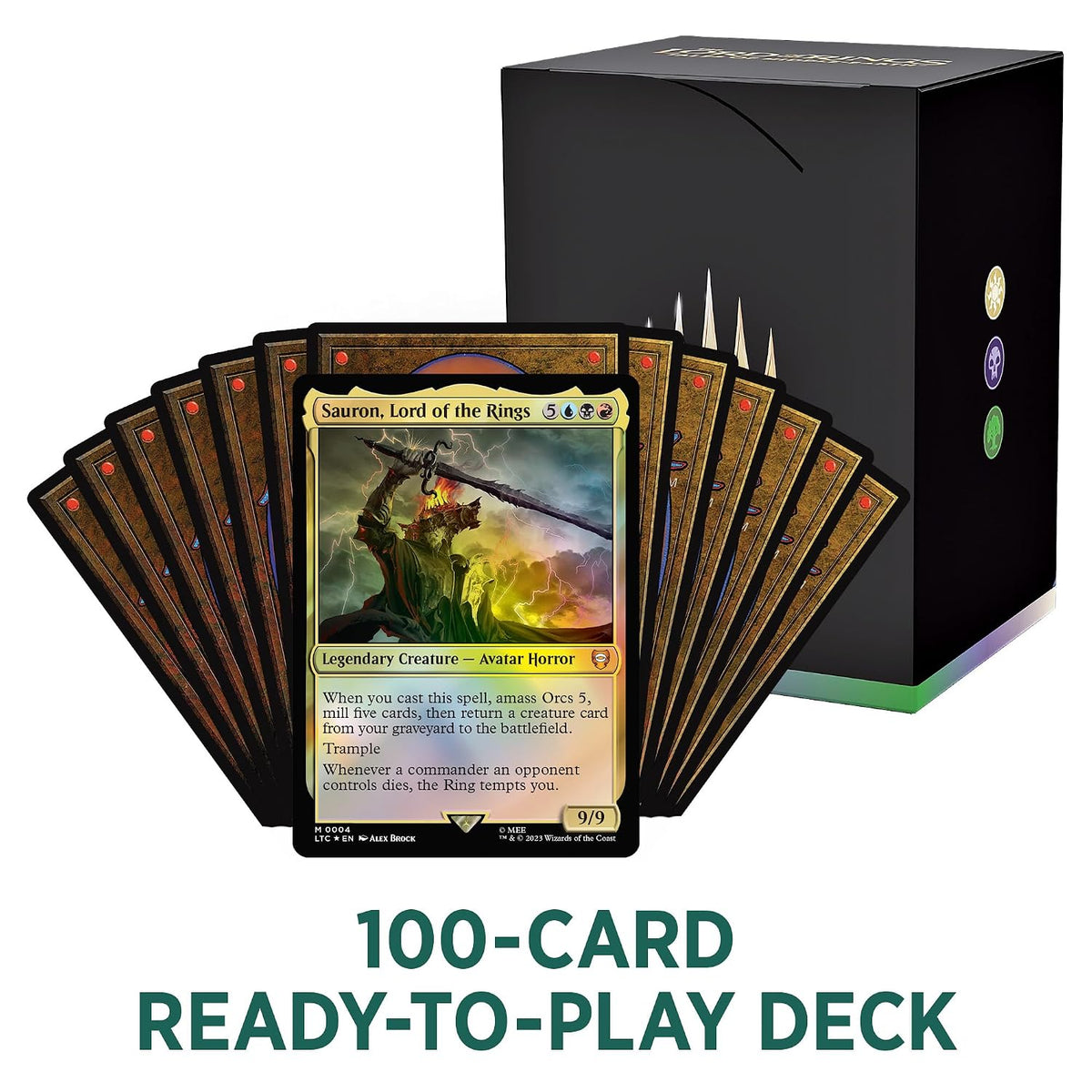 Magic The Gathering The Lord of The Rings: Tales of Middle-Earth Commander Deck - The Hosts of Mordor
