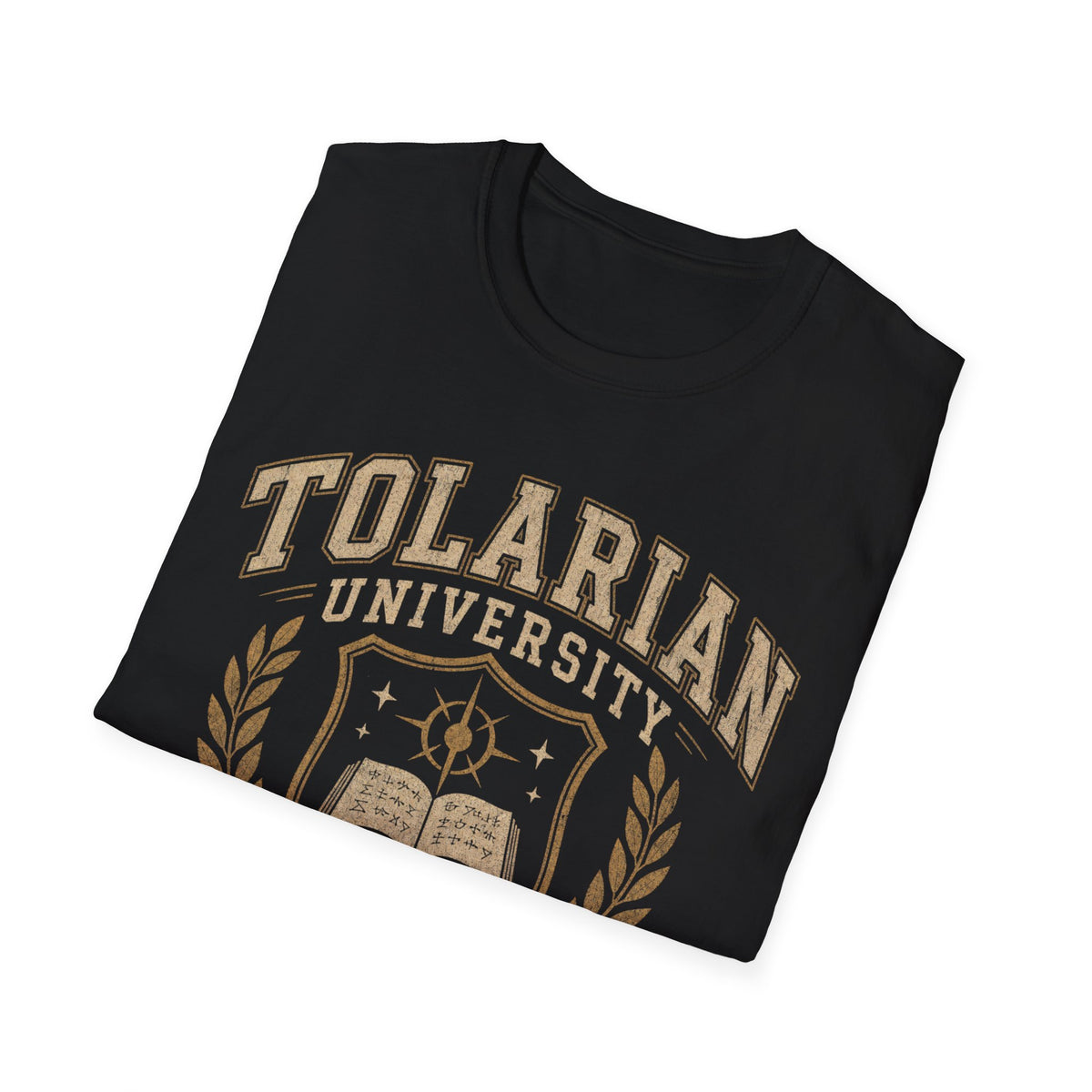 Tolarian University Crest T-Shirt — Collegiate Magic School Tee