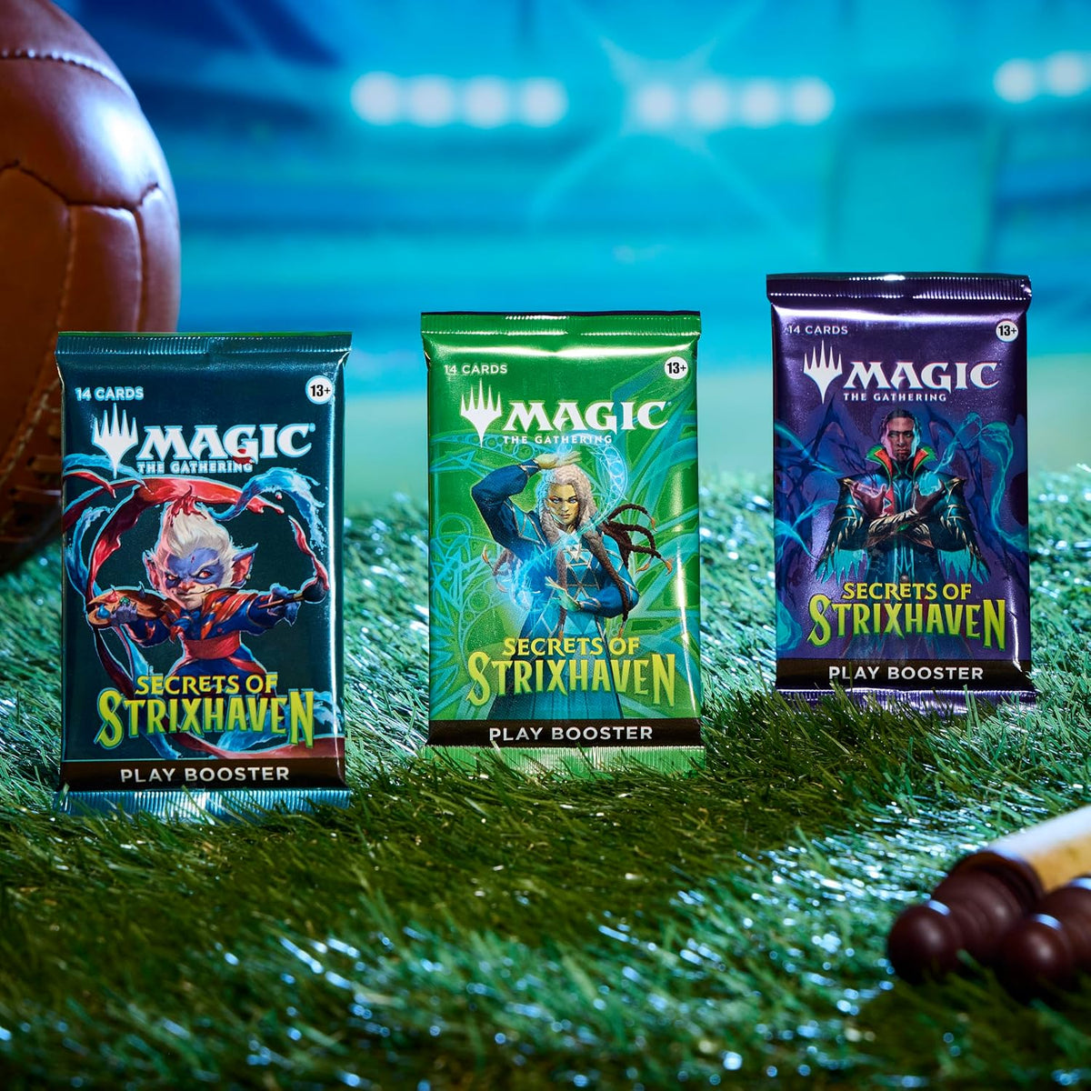 Magic: The Gathering Secrets of Strixhaven - Draft Night (1 Collector Booster, 12 Play Boosters, 90 Lands, 10 Token Cards)