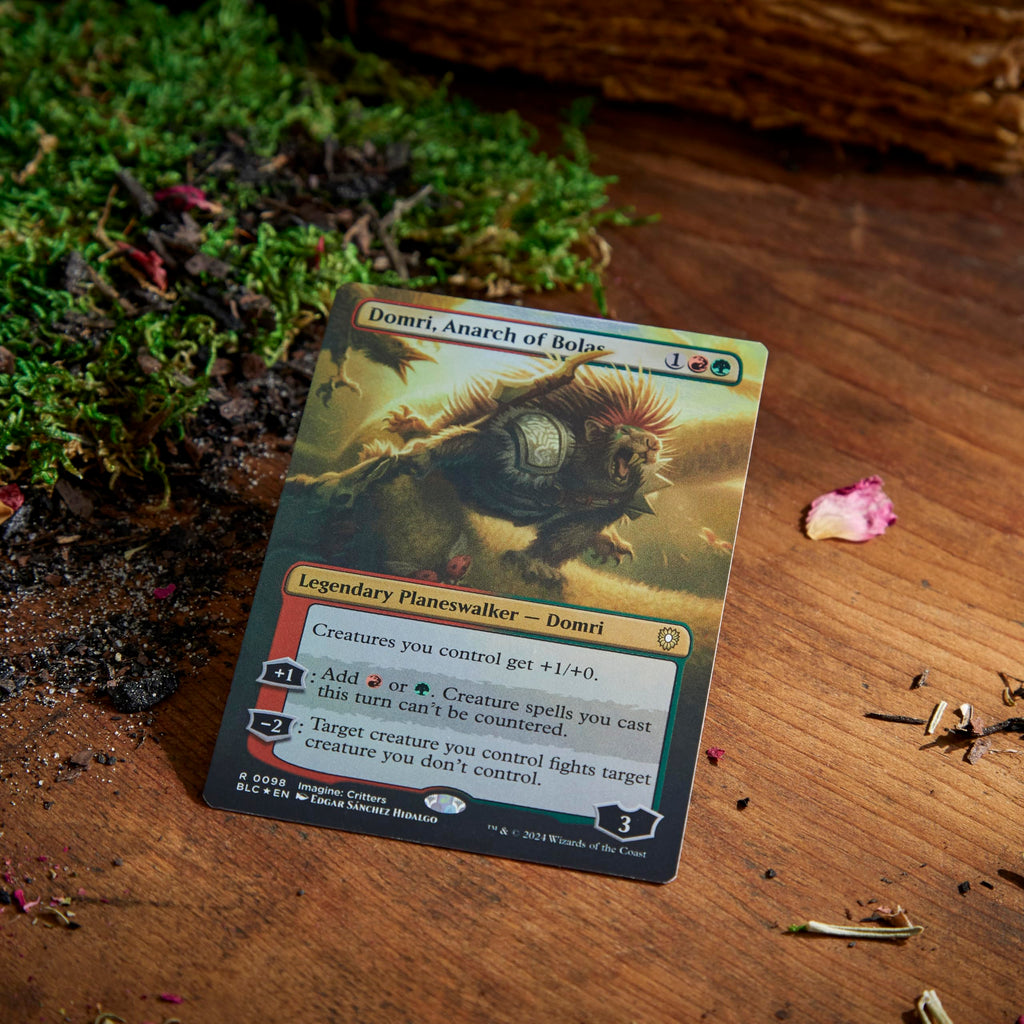 Magic: The Gathering Bloomburrow Commander Deck - Family Matters (100-Card Deck, 2-Card Collector Booster Sample Pack + Accessories)