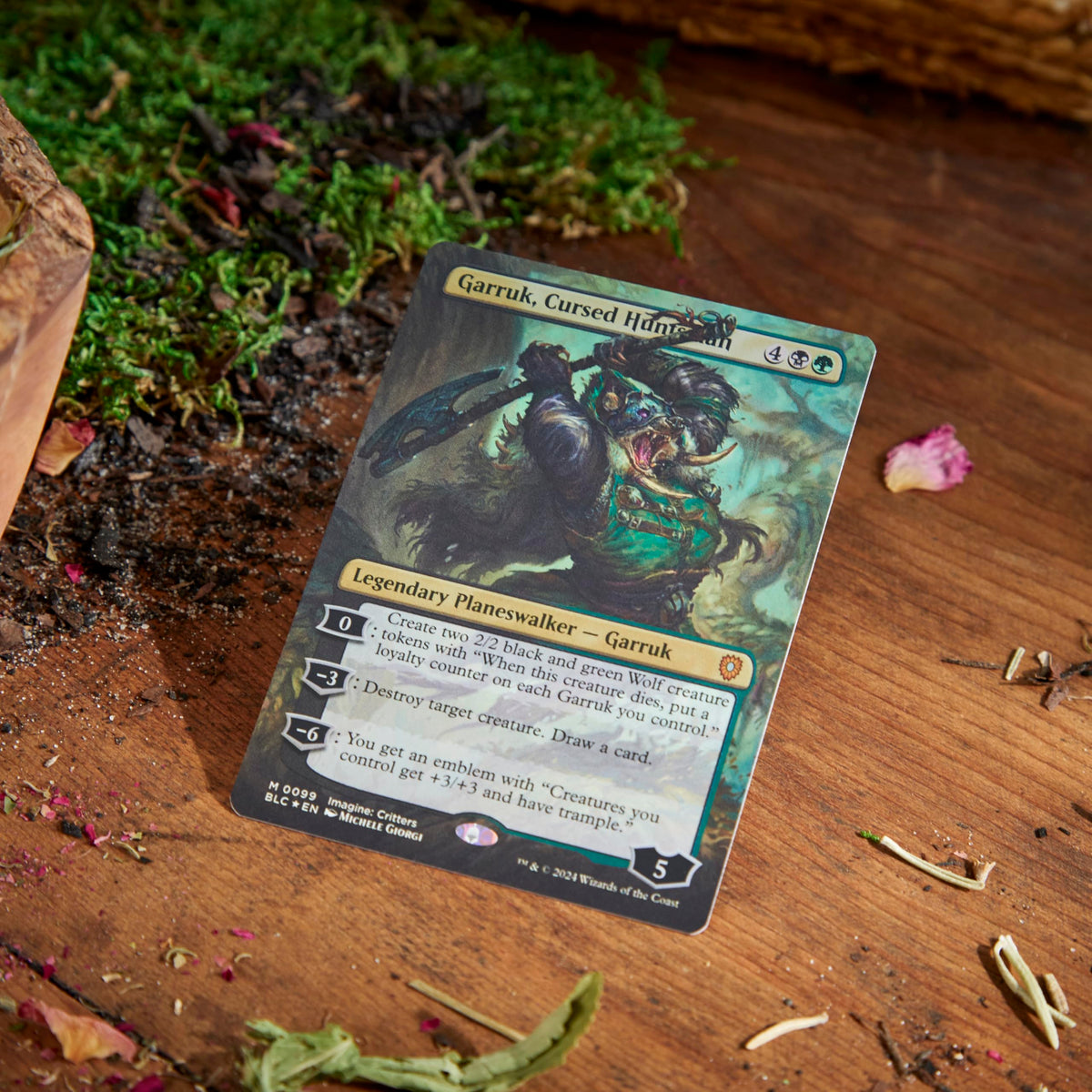 Magic: The Gathering Bloomburrow Commander Deck - Family Matters (100-Card Deck, 2-Card Collector Booster Sample Pack + Accessories)