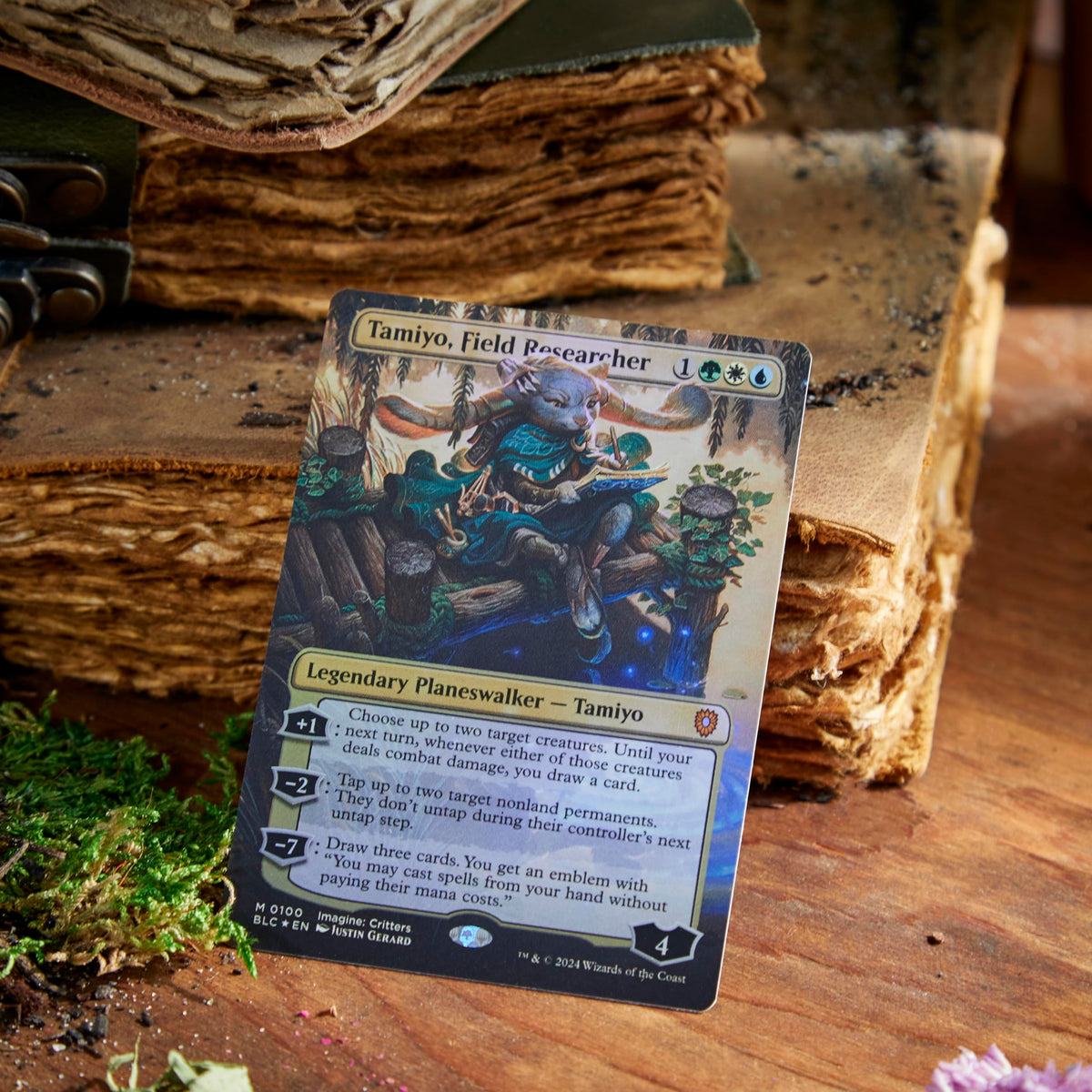Magic: The Gathering Bloomburrow Commander Deck - Family Matters (100-Card Deck, 2-Card Collector Booster Sample Pack + Accessories)