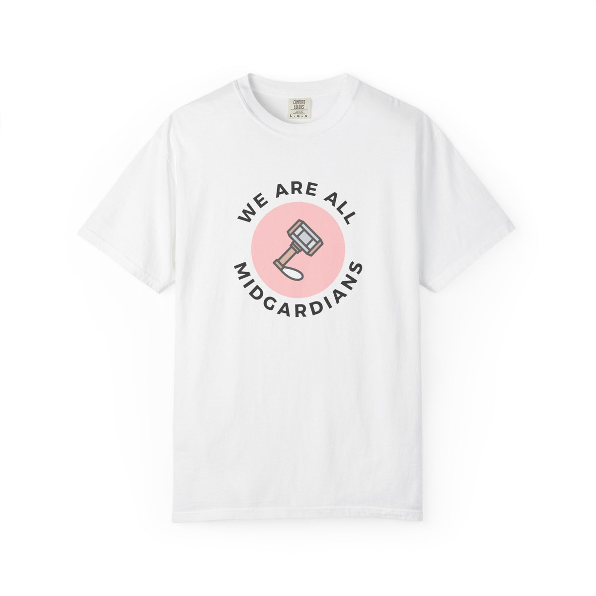 We Are All Midgardians T-shirt | Mjolnir Logo
