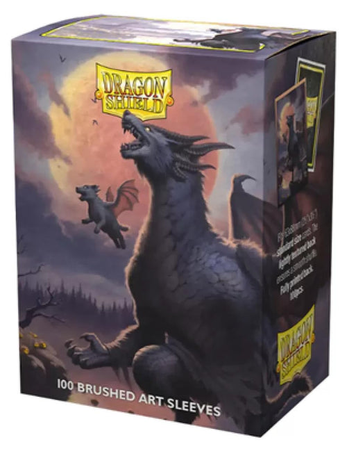 Dragon Shield Sleeves – Matte Limited Edition Brushed Art: Halloween 2023 100 CT - Compatible with Pokémon Magic The Gathering Cards & Digimon MTG TCG OCG & Hockey Cards