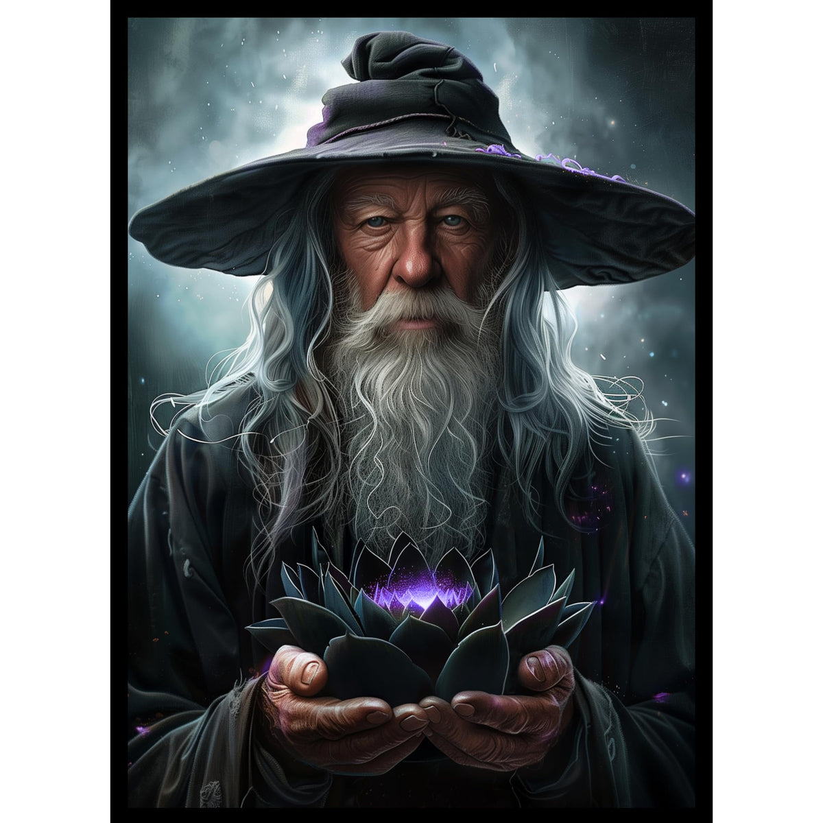 MTG (Black Lotus Wizard) - 100ct Matte TCG Card Art Sleeves by Ai Armor