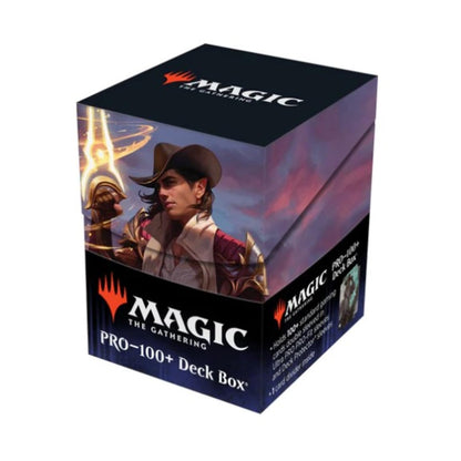 Ultra Pro - Outlaws of Thunder Junction 100+ Deck Box® Ft. Kellan for Magic: The Gathering TCG collectible gaming accessory protective card deck holder
