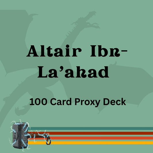 Altair Ibn-La'ahad 100 PROXY Card Commander Deck - Sleeved