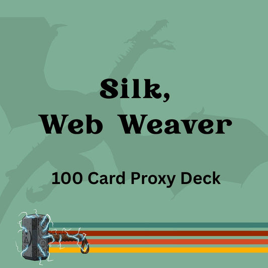 Silk, Web Weaver 100 PROXY Card Commander Deck - Sleeved