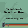 Treebeard, Gracious Host 100 PROXY Card Commander Deck - Sleeved