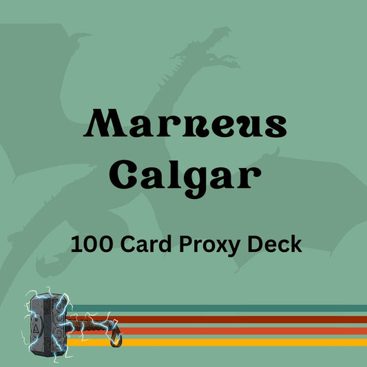 Marneus Calgar 100 PROXY Card Commander Deck - Sleeved