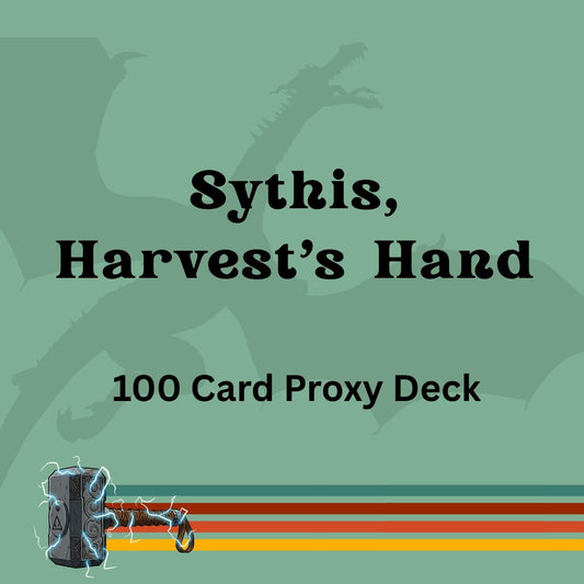 Sythis, Harvest's Hand 100 PROXY Card Commander Deck - Sleeved