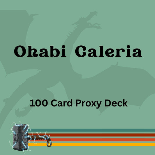 Ohabi Caleria 100 PROXY Card Commander Deck - Sleeved